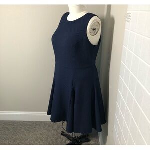 Plus Size Blue Cocktail Dress